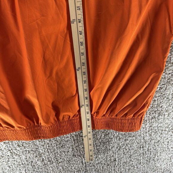 Vintage Clemson Jacket Mens XL Orange Full Zip Nike Fit Storm Windbreaker Y2K - Picture 14 of 15